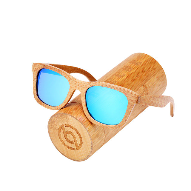 Bamboo Sunglasses with Case