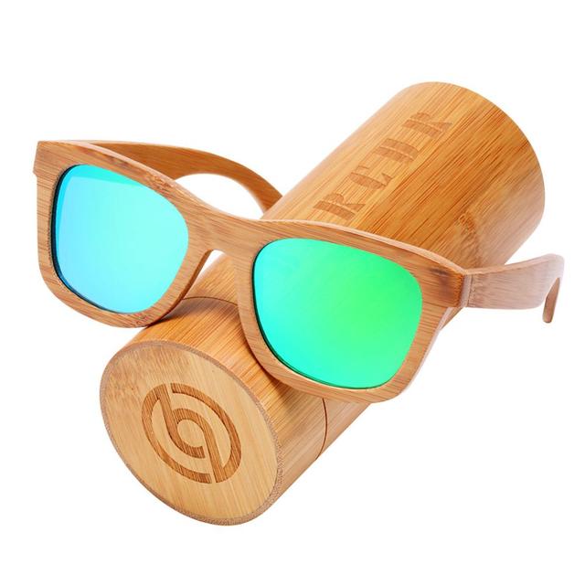 Bamboo Sunglasses with Case