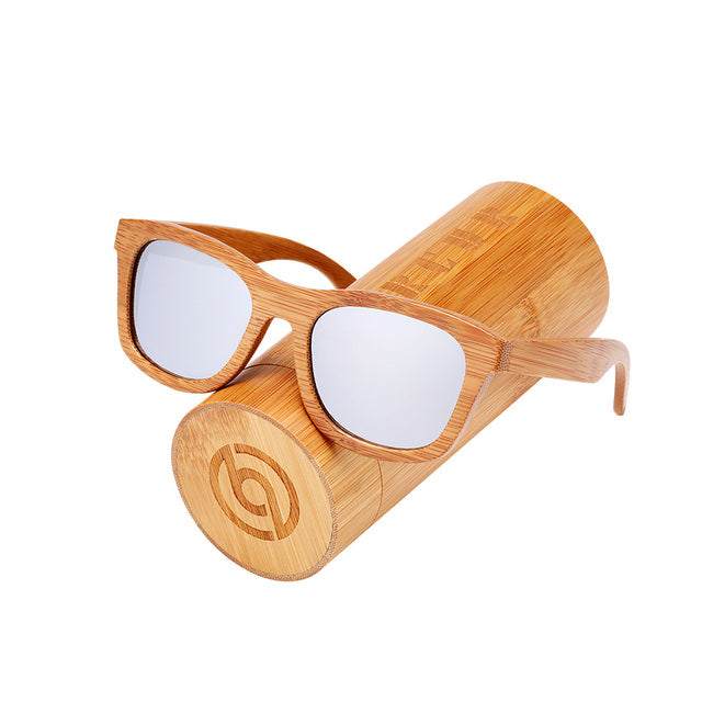 Bamboo Sunglasses with Case