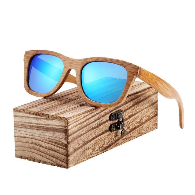 Bamboo Sunglasses with Case