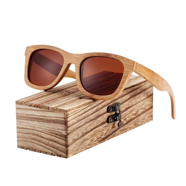 Bamboo Sunglasses with Case