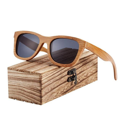 Bamboo Sunglasses with Case