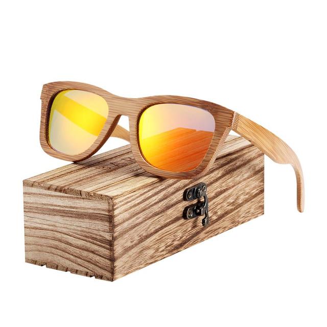 Bamboo Sunglasses with Case