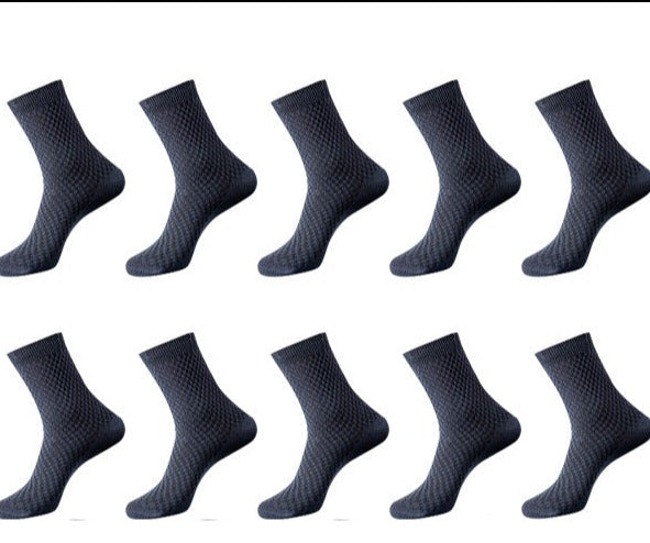 Bamboo Fiber Socks Men 10 Pairs