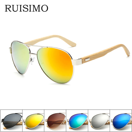 Bamboo Pilot Sunglasses