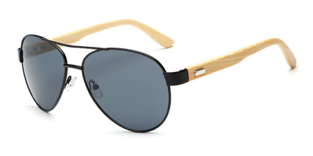 Bamboo Pilot Sunglasses