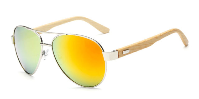 Bamboo Pilot Sunglasses