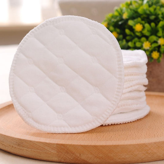 10pcs Reusable Bamboo Fiber Makeup Remover Pads and Multi-Purpose Beauty Pad